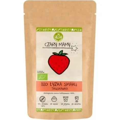 HELPA Łyżka smaku truskawka BIO (liofilizowana) 40 g
