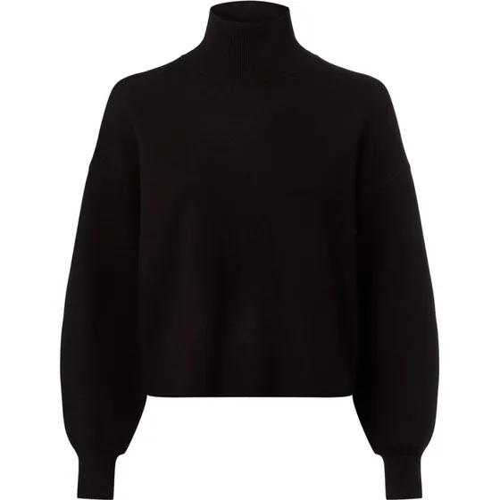 Msch Copenhagen Sweter z golfem MSCHMercy East czarny