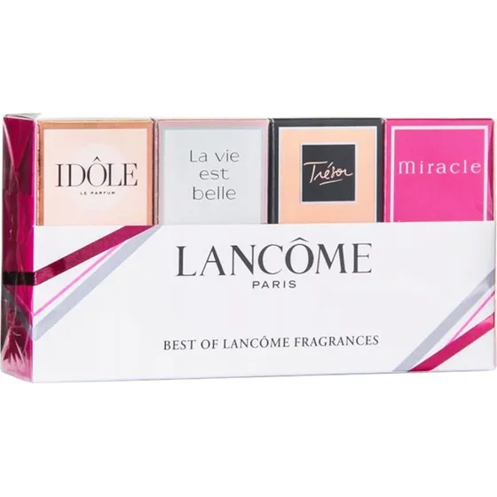Lancome Zestaw Miniatur Perfum: Idole, La Vie Est Belle, Tresor, Miracle