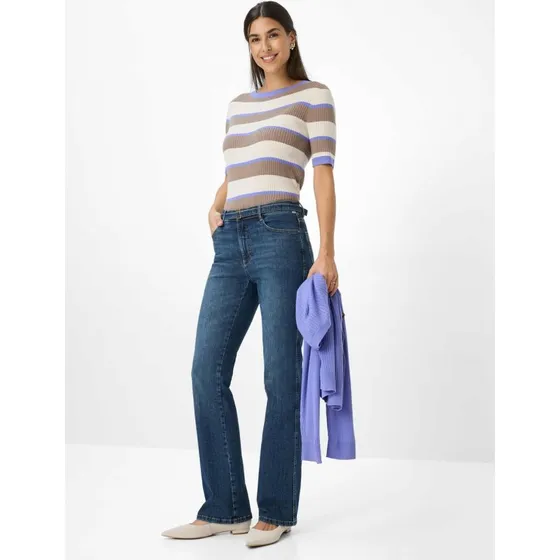 Brax Jeansy Bootcut Mary Niebieskie