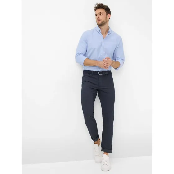 Brax Spodnie Chuck Modern Fit - Niebieskie