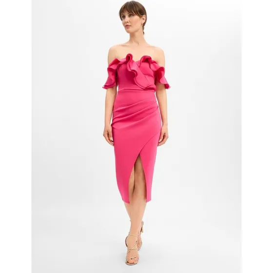 Lipsy Sukienka Koktajlowa Raffle Pink