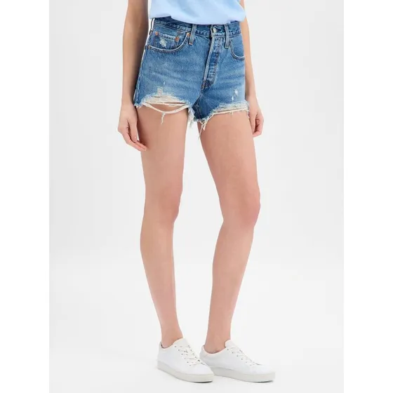 Levi's® Szorty Jeansowe 501® Niebieskie