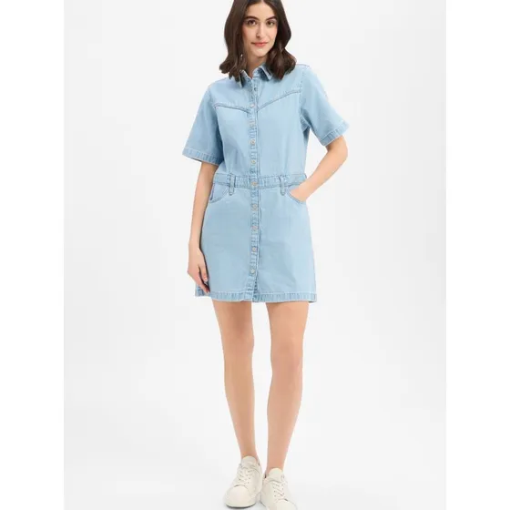 Levi's® Sukienka Dżinsowa Logan - Niebieska