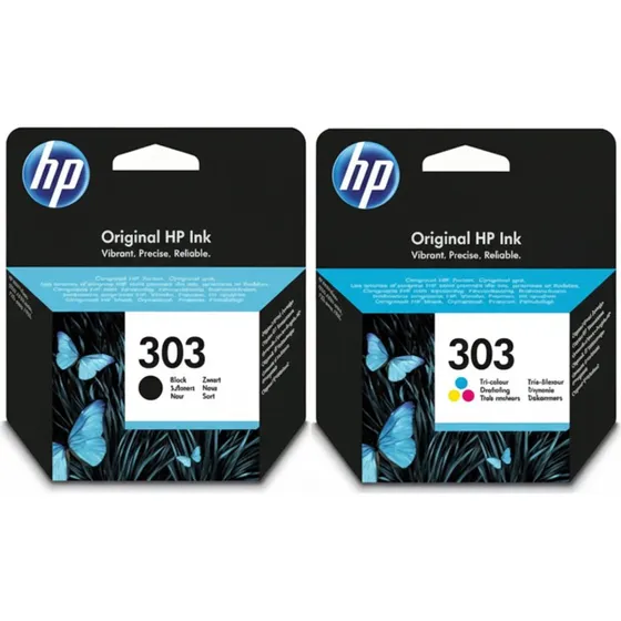 HP 303 (3YM92AE) zestaw tuszy Czarny + Kolor (oryginalne)