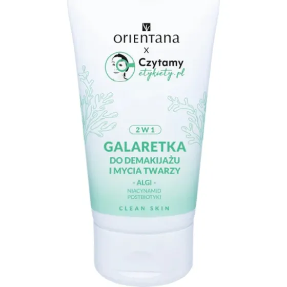 ORIENTANA Delikatna galaretka do demakijażu i mycia twarzy, 125 ml