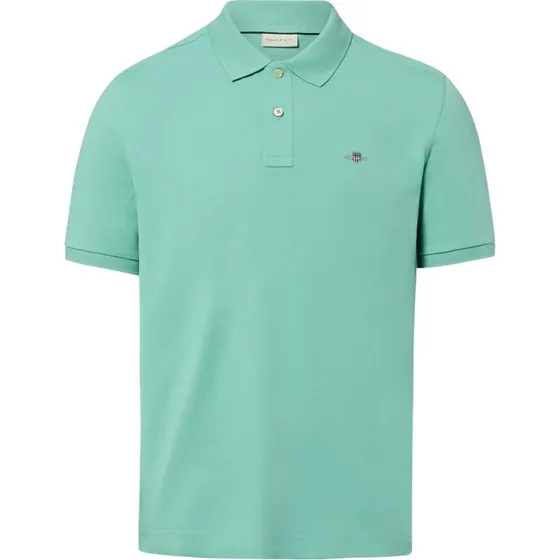 Gant Koszulka Polo Męska Bawełniana Zielona XXL