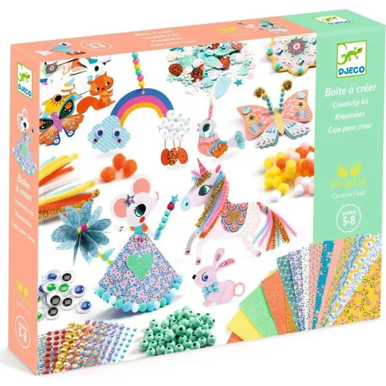 Djeco Zestaw artystyczny Kreatywne Pudełko 5+