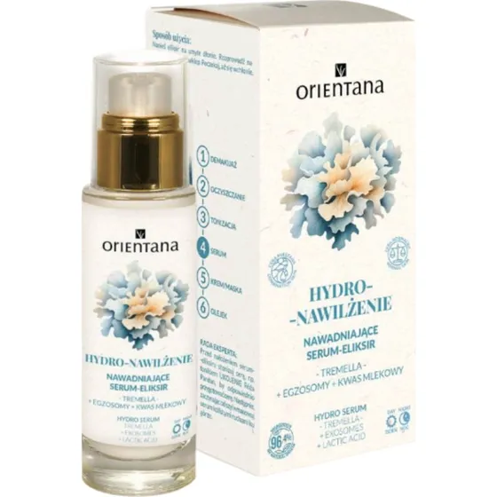 Orientana Hydro Nawilżenie Serum Eliksir Tremella Egzosomy, 30ml