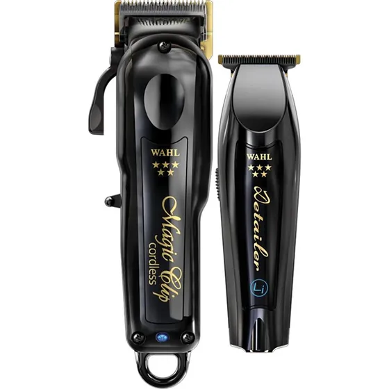 Wahl Barber Combo Black Edition - Magic Clip + Detailer Li