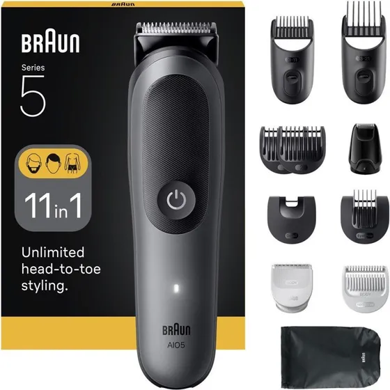 Braun All-in-One Series 5 11 in 1 Ciemnoszary