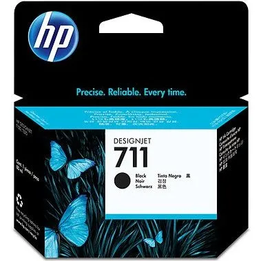 HP 711 BK (CZ133A) tusz oryginalny 80 ml czarny