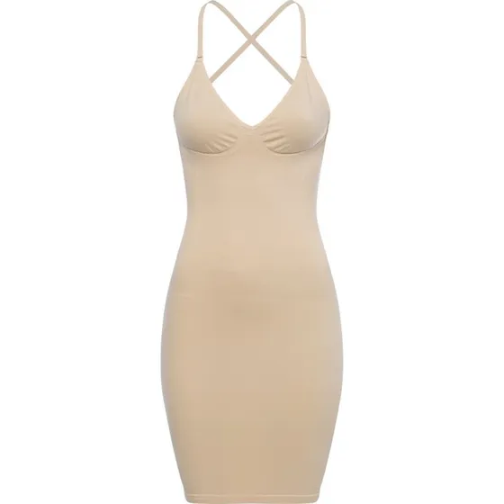 Magic Bodyfashion Sukienka Modelująca Low Back/Low Front beige