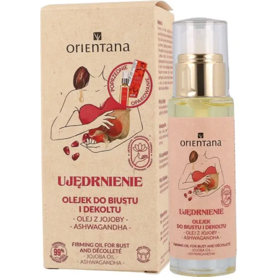 Orientana Bio olejek do biustu 16 roślin Ajurwedy, 30ml