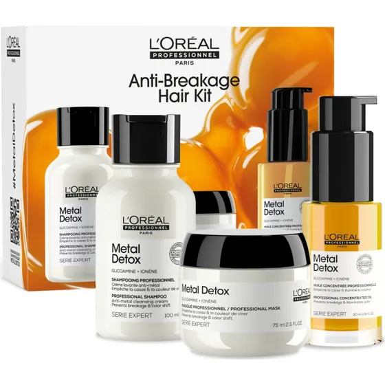 L'Oréal Professionnel Metal Detox Zestaw Miniatur 3 Szt.