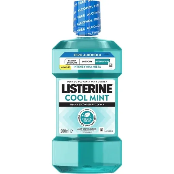Listerine Cool Mint płyn do płukania jamy ustnej, 500ml
