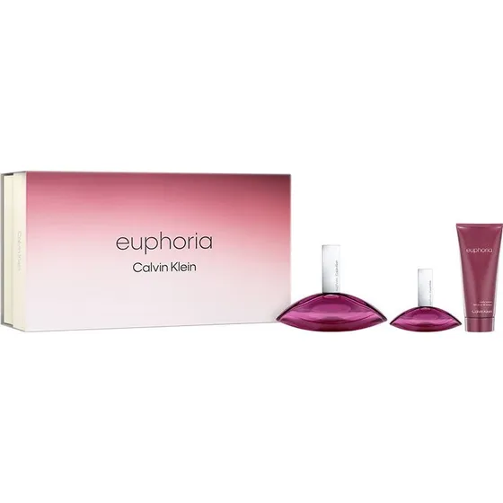 Calvin Klein Euphoria Zestaw: EDP 100ml + EDP 30ml + Balsam 100ml