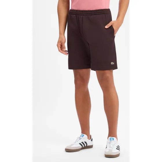 Lacoste Szorty Dresowe Męskie Brązowe