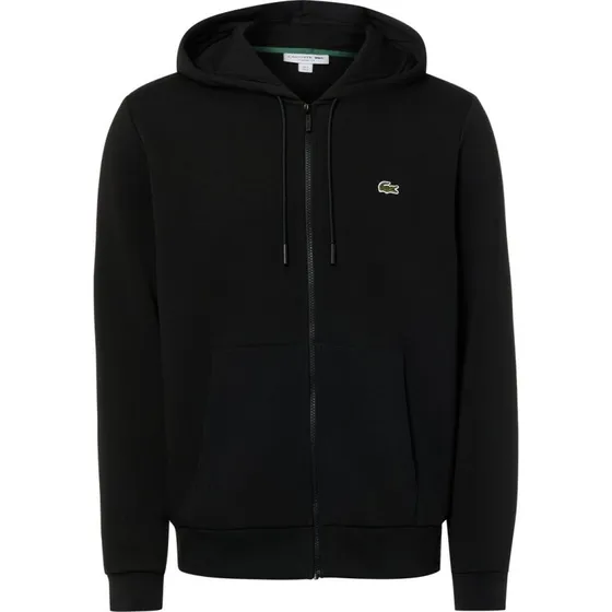 Lacoste Bluza Rozpinana z Kapturem Czarna