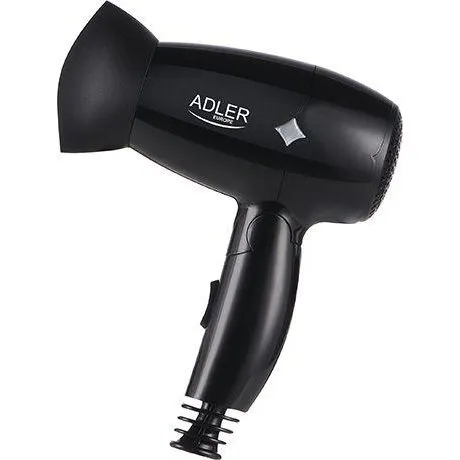 Adler AD 2251 Suszarka do wosw 1400 W, skadana, czarna