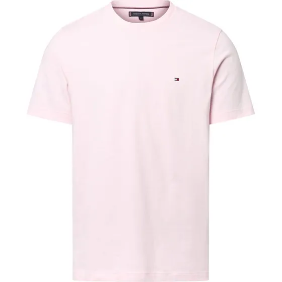 Tommy Hilfiger Koszulka Męska Bawełniana Różowa XXL