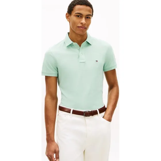 Tommy Hilfiger Koszulka Polo Slim Fit - Zielona
