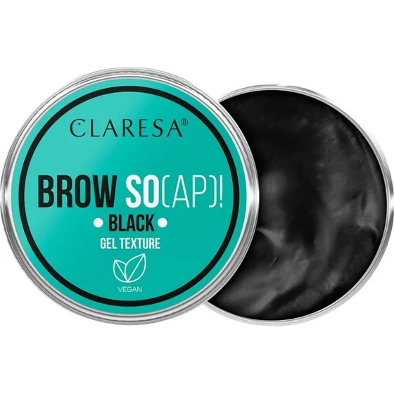 Claresa Brow Soap Mydełko do stylizacji brwi, 30ml, Black