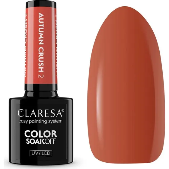 Claresa Color Soak Off UV/LED Autumn Crush lakier hybrydowy 5g