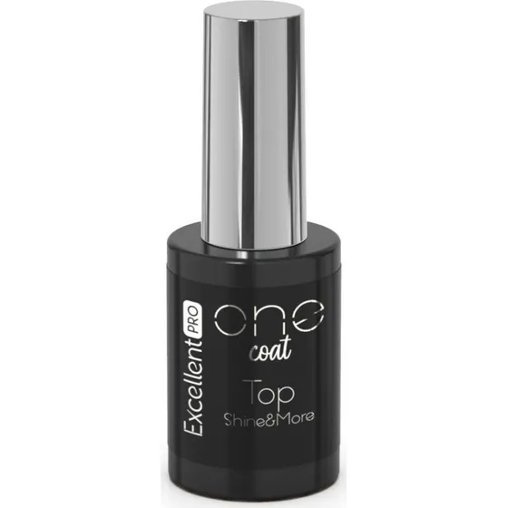 Excellent PRO One Coat Top Shine & More top hybrydowy 11g