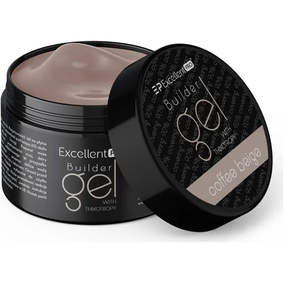 Excellent PRO Builder Gel Thixotropy Coffee Beige 50g
