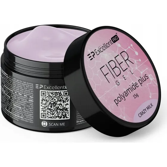 Excellent PRO Fiber Gel Polyamide Plus Crazy Milk 50g