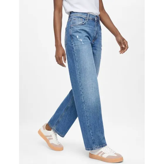 Joop! Jeans Maxine Krótkie Dżinsy Damskie Niebieskie
