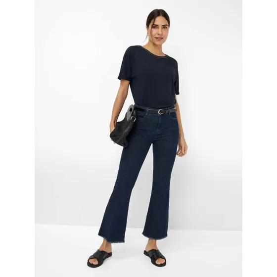 Brax Jeansy Shakira S niebieskie bootcut slim fit