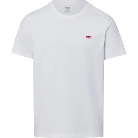 Levi's® T-shirt męski biały z bawełny