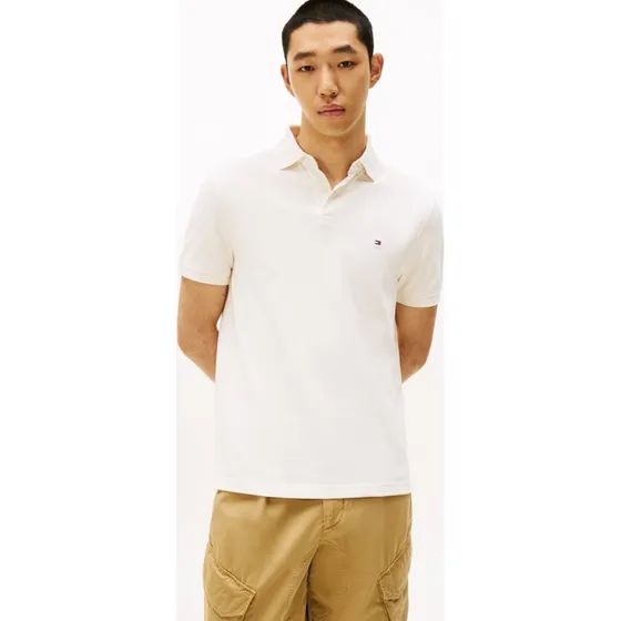 Tommy Hilfiger Koszulka Polo Regular Fit - Biała