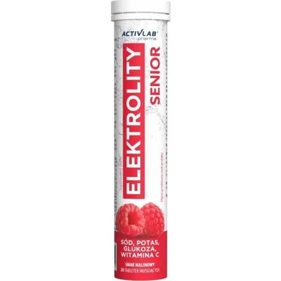 Activlab Elektrolity Senior Malina 20 tabl.