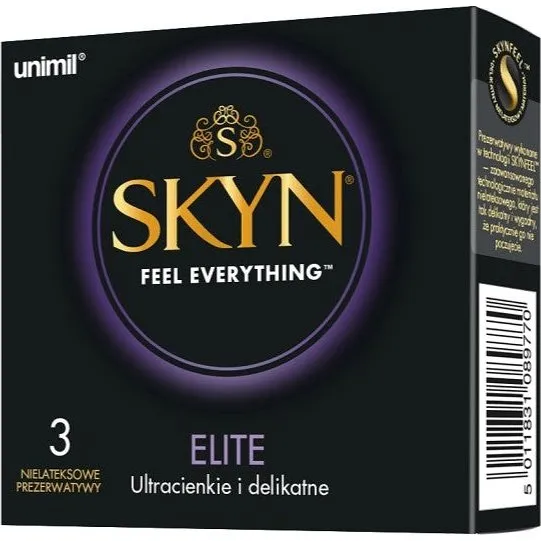 Prezerwatywy SKYN Elite nielateksowe 3 sztuki