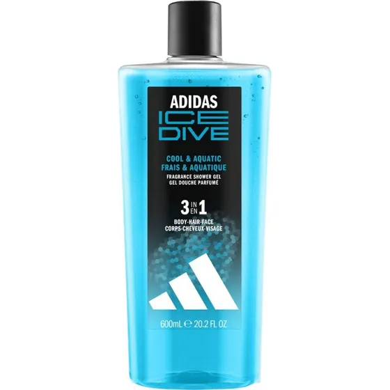 Adidas Ice Dive żel pod prysznic 3w1 600ml