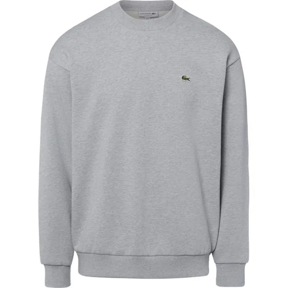 Lacoste Bluza Męska Szara z Melanżowym Wykończeniem