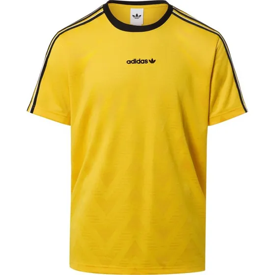 adidas Originals T-shirt żakardowy dżersej, żółty, L