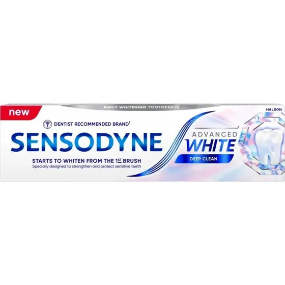 Sensodyne Advanced White Deep Clean pasta do zębów 75ml