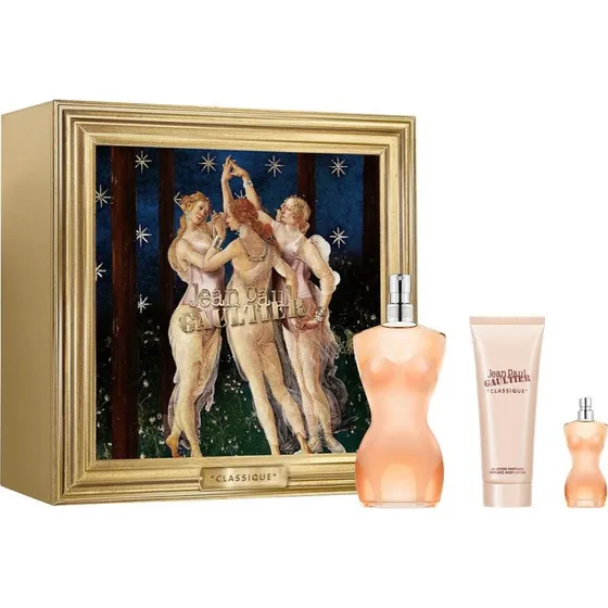 Jean Paul Gaultier Classique zestaw: EDP 100ml, balsam 75ml, EDP 6ml