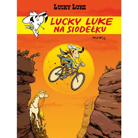 Lucky Luke na siodełku - Komiks przygodowy