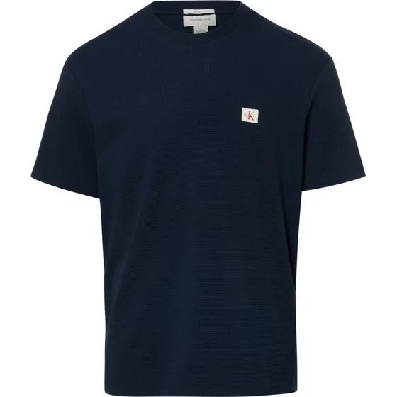 Calvin Klein Jeans Koszulka Męska Niebieska XL