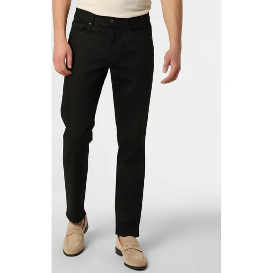 Brax Jeansy Cadiz Straight Fit czarne