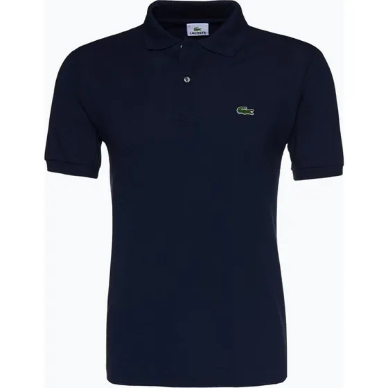Lacoste Koszulka Polo Męska z Piki Classic Fit - Niebieska