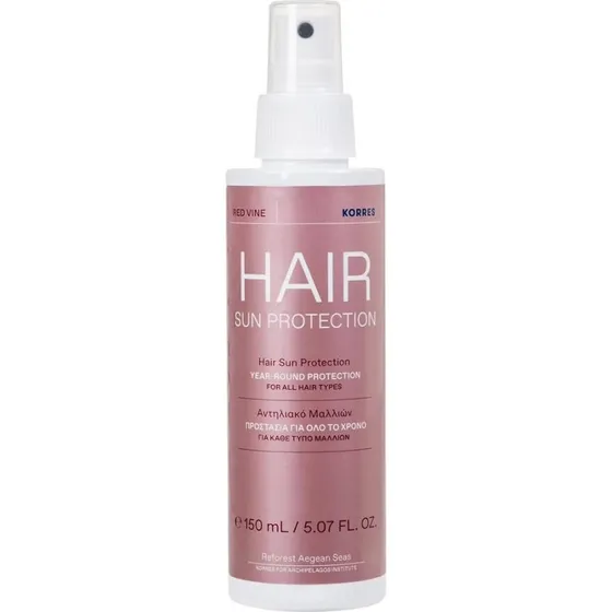 Korres Red Vine Mgiełka Ochronna do Włosów z Filtrem UV 150ml