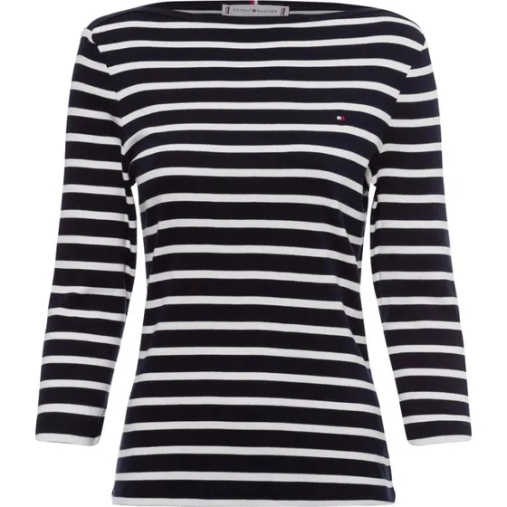 Tommy Hilfiger Koszulka Damska Bawełniana Niebieska, XS