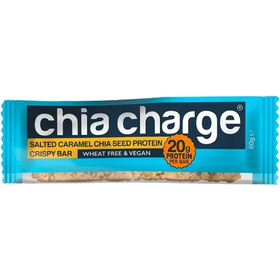 Chia Charge Baton Biakowy 60g Solony Karmel