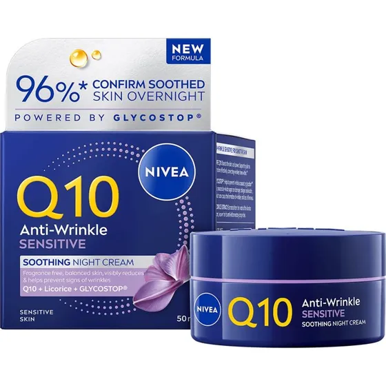 NIVEA Q10 Anti-Wrinkle Sensitive Night Cream 50 ml